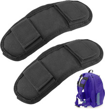 2 Pcs Black Shoulder Strap Pad,Universal Extra Thick Replacement Shoulder Strap picture
