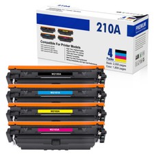 4 PK W2100A 210A 210X Toner Compatible with HP 4201dn 4201dw 4301fdn 4301fdw picture