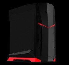 Silverstone SST-RVX01BR-W (black with red trim + window) MATX/ATX Compact Case picture