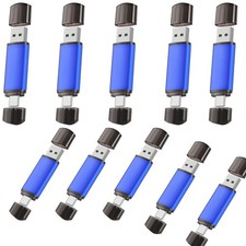 5/10PCS USB 2.0 32GB 64GB 128GB Dual Type-C USB Flash Drive For Samsung Android picture