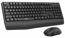 seenda Wireless Bluetooth Keyboard Mouse Combo, COE200 Full Size, Black picture