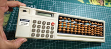 Vintage 70s SHARP ELSI MATE EL-8048 Calculator Abacus Antique Japan *Working* picture