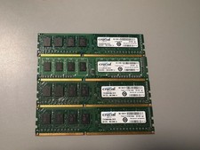 Crucial 16GB (4x4GB) UDIMM 1600 MHz PC3-12800 DDR3 SDRAM Memory picture