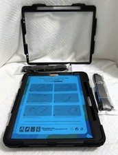 SeyMac Rugged Rotating Stand Case + Screen Protector for iPad Pro 12.9 Black picture