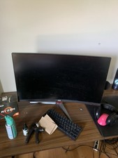 AOC C27G2Z 27in Curved Gaming Monitor 240hz 0.5ms VA 1080p HDMI/DP Black/Red picture