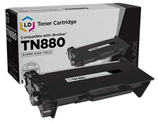 LD Compatible Toner Cartridge Replacement for Brother TN880 Super High Yield Bla picture