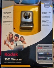 Kodak USB Webcam S100 With Built In Mic Brand New picture