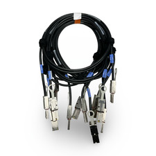 Lot Of 6 EMC 038-003-787 Molex Mini SAS SFF-8088 To SFF-8088 2M Cables picture