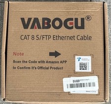 VABOGU CAT 8 S/FTP Ethernet Cable 100ft Indoor or Outdoor use picture