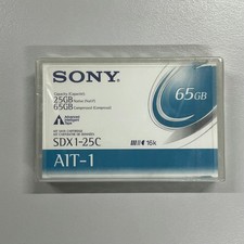 Sony SDX1 -25C  AIT-1 Cartridge 25GB Native 65GB Compressed Magnetic Tape picture