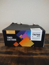 4 Pack TN760 High Yield Compatible Toner Cartridge For Brother HL-L2395DW L2325D picture