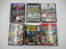 Pc Computer Games Mixed Lot Of 6 Adventure Puzzles And Much More 