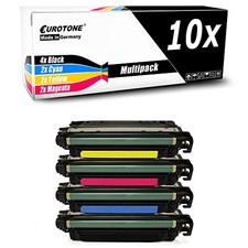 Eurotone 10-Pack Laser Toner Cartridge Compatible with HP CE400A CE403A picture