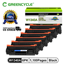 GREENCYCLE 6PK W1340A Toner Cartridge With Chip Fit For HP 134A M234dw M234sdn picture