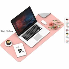 Multifunctional Office Desk Pad Dual-Sided PU Leather Mat Waterproof Mouse Pad   picture
