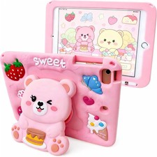Cute Cartoon Soft Silicone Case for 2023 Samsung Galaxy Tab A11+/A9+ 11 Inch picture