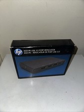 HP 3001PR Port Replicator Dock USB 3.0 HDMI VGA RJ-45 Audio Black picture