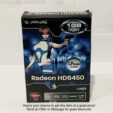 SAPPHIRE AMD Radeon HD 6450 1GB DDR3 PCIe 2.0 x16 HDMI DX11 SFF picture