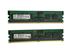 Netlist 512MB (2x 256MB) PC2-3200R DDR2-400 ECC Registered Server RAM picture