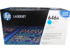 HP CF031A 646A Cyan Toner Cartridge Genuine OEM Original picture
