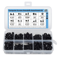 400PCS Computer Screws Motherboard Standoffs Assortment Kit for Universal picture
