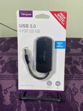 Targus High Speed Transfer Rate ACH214 4-Port USB 2.0 Hub New Factory Sealed picture
