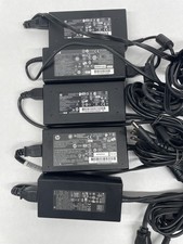 Lot of 5 HP OEM 120W 7.4mm Smart Pin Big Barrel AC Adapter Mixed Model picture