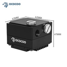 OCOCOO H06A PC Water Cooling Pump 600L/H DC 12V PWM CPU Liquid Cooler picture