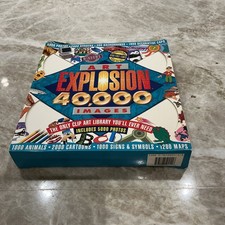 ART EXPLOSION 40,000 Images (4 Discs) 1995 - PC Big Box Software picture