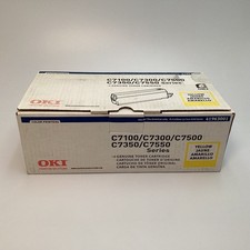 OKI 41963001 Genuine Yellow Toner Cartridge for C7300 C7500 C7550 Series - New picture