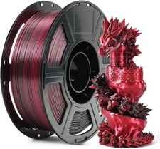 FLASHFORGE Silk PLA Filament 1.75mm 1KG Shifting Multicolor 3D Printer Filament picture