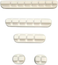 Cord Holder Cable Management Clips 5 Pack- Adhesive Wire Organizer for Desk picture