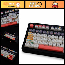 151 Keys PBT Keycap Set - MOA Profile Cute Japanese Anime for Mechanical Keyboar picture