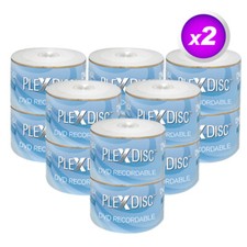 1200 PC PlexDisc 16X 4.7 GB DVD-R White Inkjet Hub Printable Disc 632-210 picture