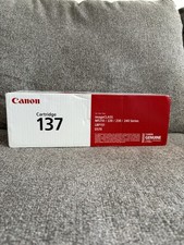 Canon 137 Black Toner Ink Cartridge Imageclass Genuine OEM 9435B001 Brand New picture