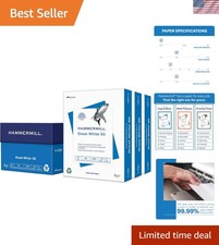 30% Recycled Great White Printer Paper, 8.5x11, 1500 Sheets - JAM-FREE Guarantee picture