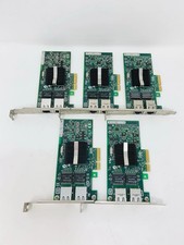LOT OF 5-Intel Pro/1000 PT DUAL PORT RJ45 GB ETHERNET NEEORK CARD IBM FRU 39Y618 picture