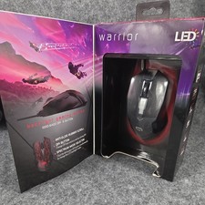 Alpha Gaming Warrior LED Backlit Gaming Mouse 7 Programmable Buttons USB PC NEW picture