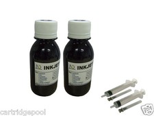 2x4oz Black Refill Ink for Canon PGI-250 CLI-251 MG5620 MG5622 MG6420 MG6620 1p picture