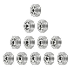 12pcs 3D Printer Wheels Big Slot POM Pulley Wheel Gantry Wheel Transparent 625zz picture