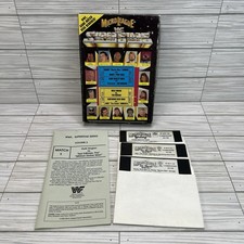 Micro League WWF Superstars Commodore Computer Game 1988 Hulk Hogan Wrestling picture