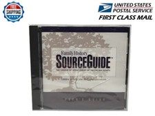 Family History SourceGuide User's Guide PC CD-ROM - NEW/SEALED picture