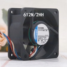 Ebmpaps Energy-Efficient Axial flow Fan 60*60*25mm 612N/2HH 12VDC 3W 250mA picture