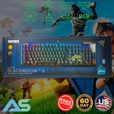 Razer BlackWidow V4 X Mechanical Gaming Keyboard Linear Switch Fortnite Edition picture
