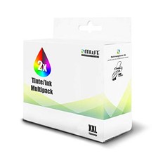 Eurotone 2x Ink Cartridge Compatible With HP 305BK+305C, Multi-Color Refill picture