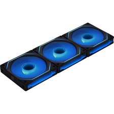 Lian Li 120mm UNI FAN SL-INFINITY Case Fan 3-Pack with Controller Black UF-SLIN1 picture