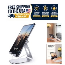 Lamicall iPad Stand Adjustable Aluminum Tablet Holder Multi-Angle picture