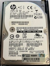 2x 146GB Genuine HP 15k SAS 2.5