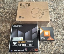 Ryzen 7 7700X3D CPU+ASUS TUF Gaming B850M-E Wifi+Cooler Master Elite AIO Bundle picture