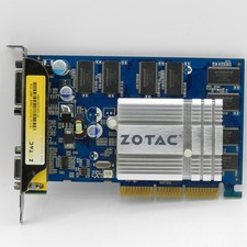 Zotac NVIDIA GeForce FX 5200 256MB DDR AGP 4x Retro Video Card - TESTED picture